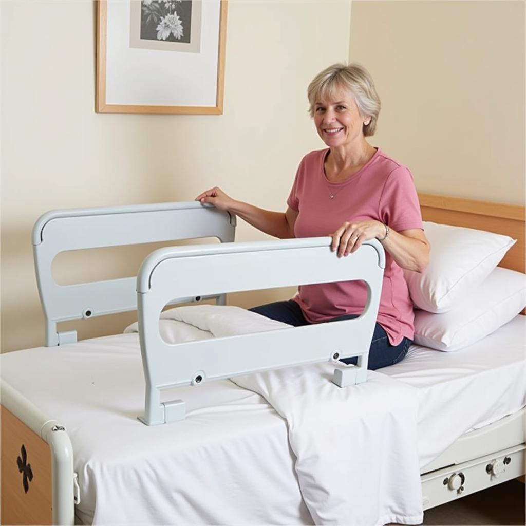 Hospital Bed Rails for Enhanced Safety and Fall Prevention