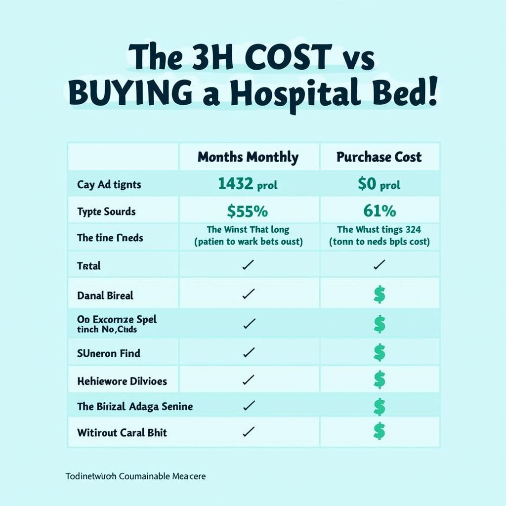 Hospital Bed Rental vs. Purchase: Cost Comparison and Factors to Consider