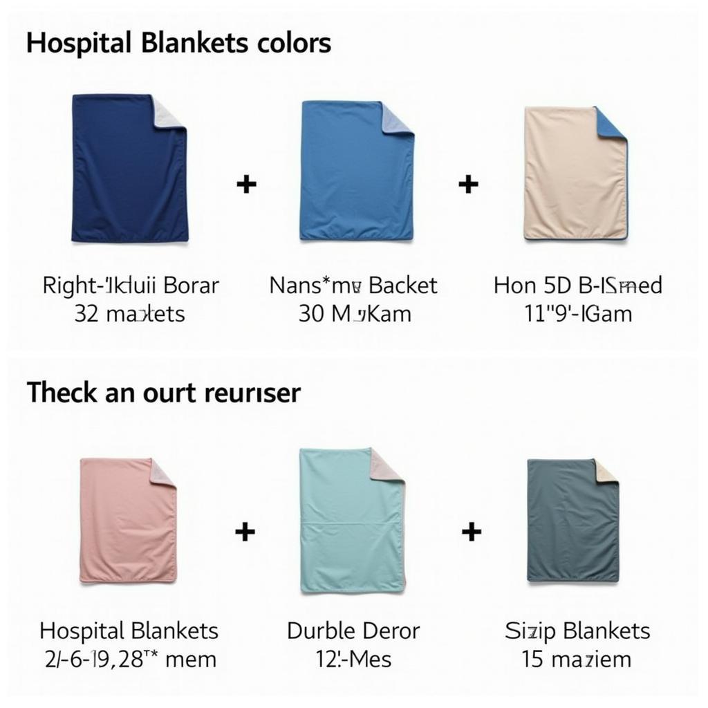 Hospital Blanket Types and Sizes