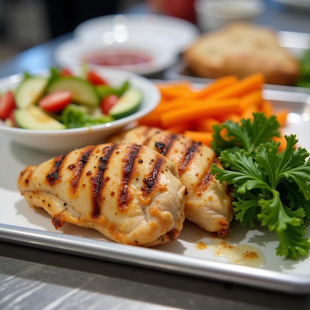 Hospital Cafeteria Healthy Meal Options