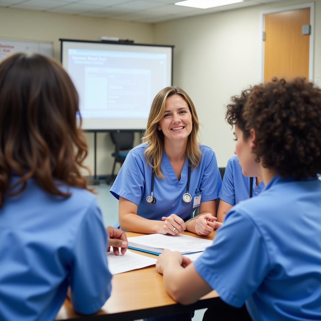 Hospital Career Advancement:  Opportunities abound for those wanting to grow within the healthcare industry.