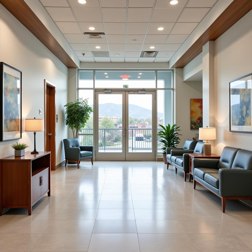 Waiting Area at Hospital Fundacion Jimenez Diaz