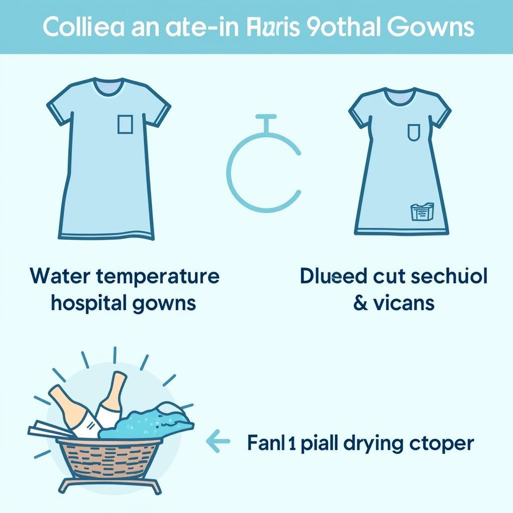 Caring for Hospital Gowns