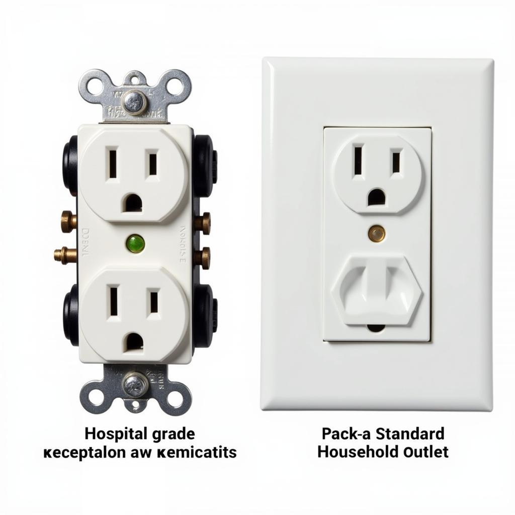 Comparison of Hospital Grade and Standard Receptacles