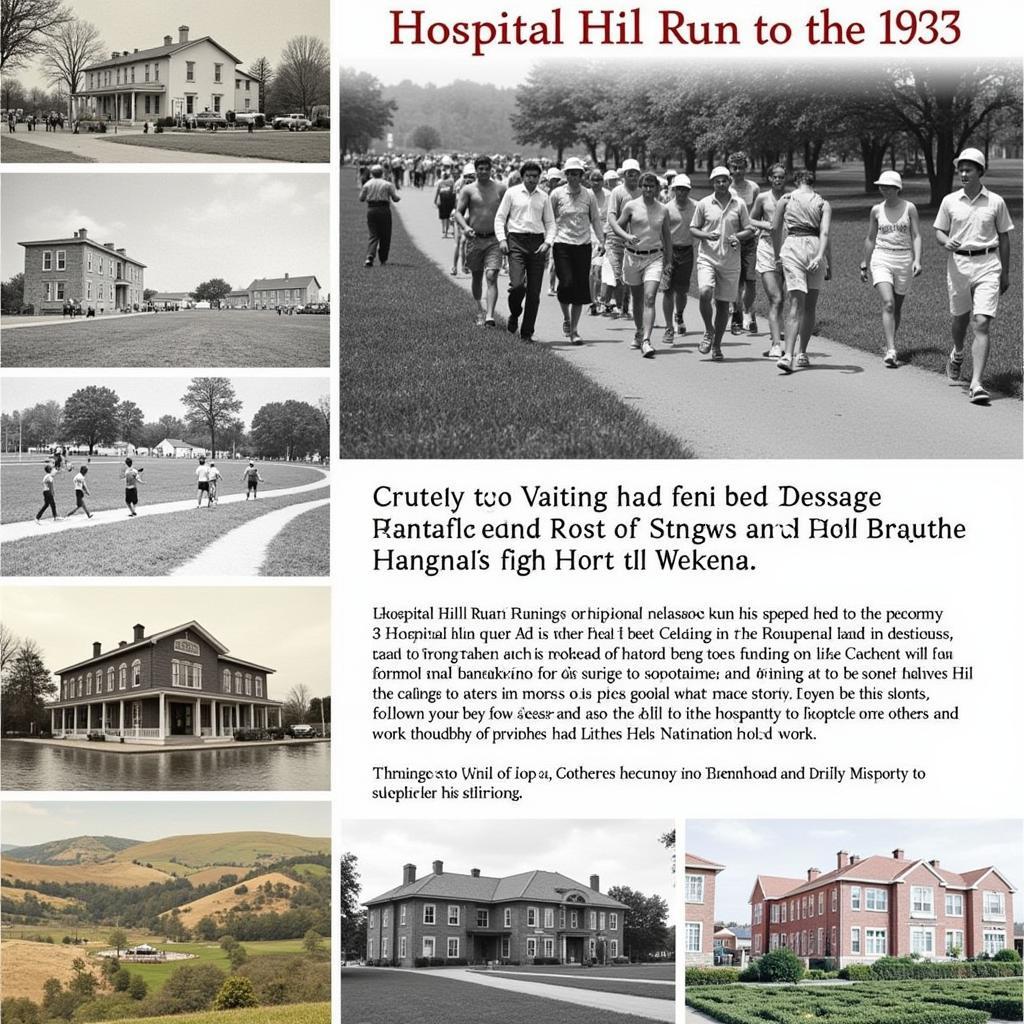 Historical photos of the Hospital Hill Run in Kansas City