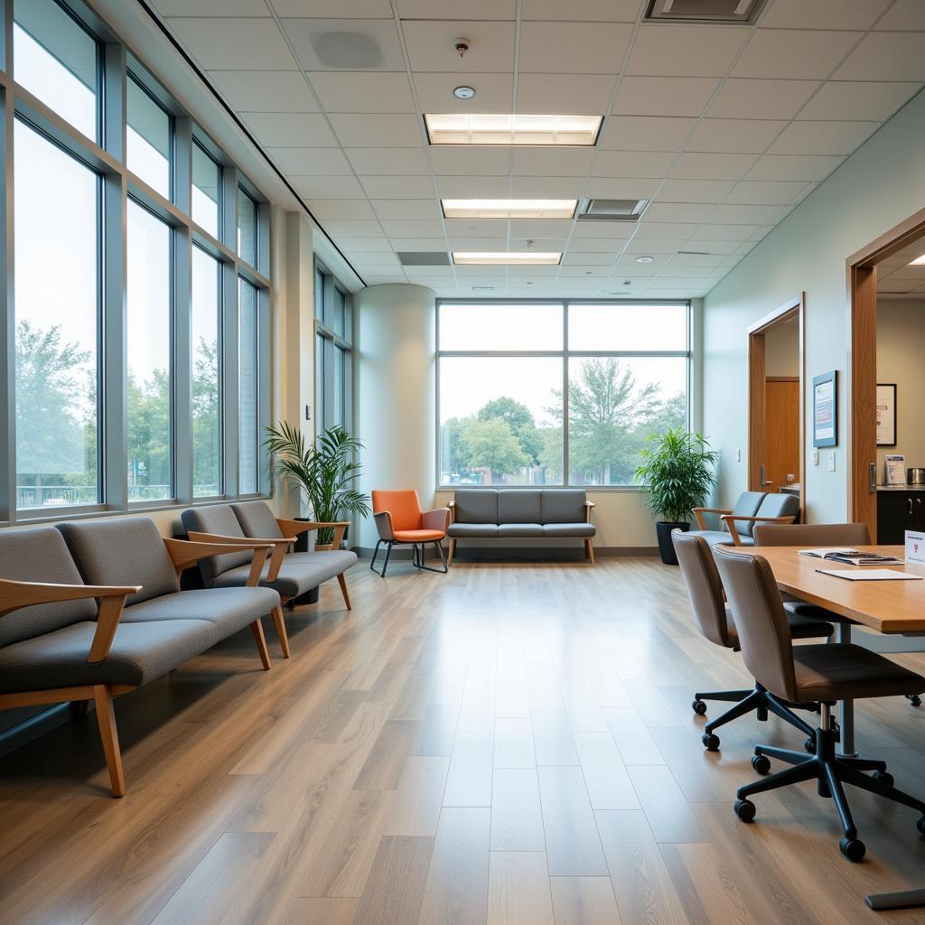 Hospital Lab Waiting Area