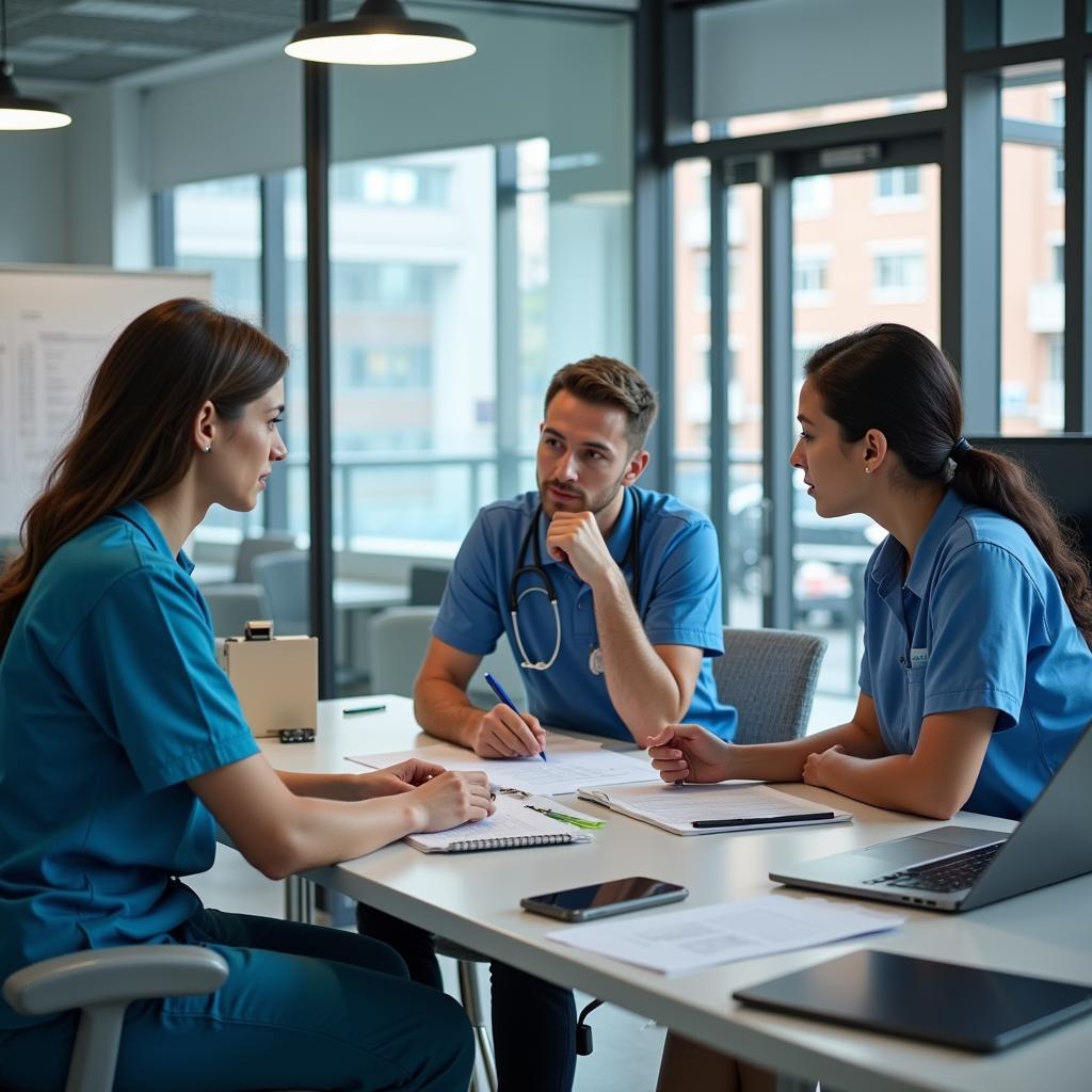 Hospital Logistics Team Meeting