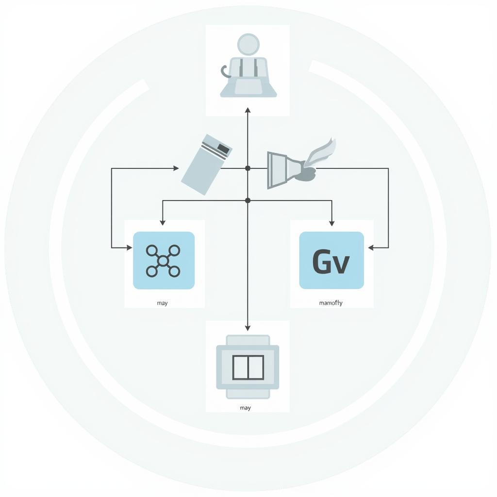 Relationships within a Hospital Management System ER Diagram