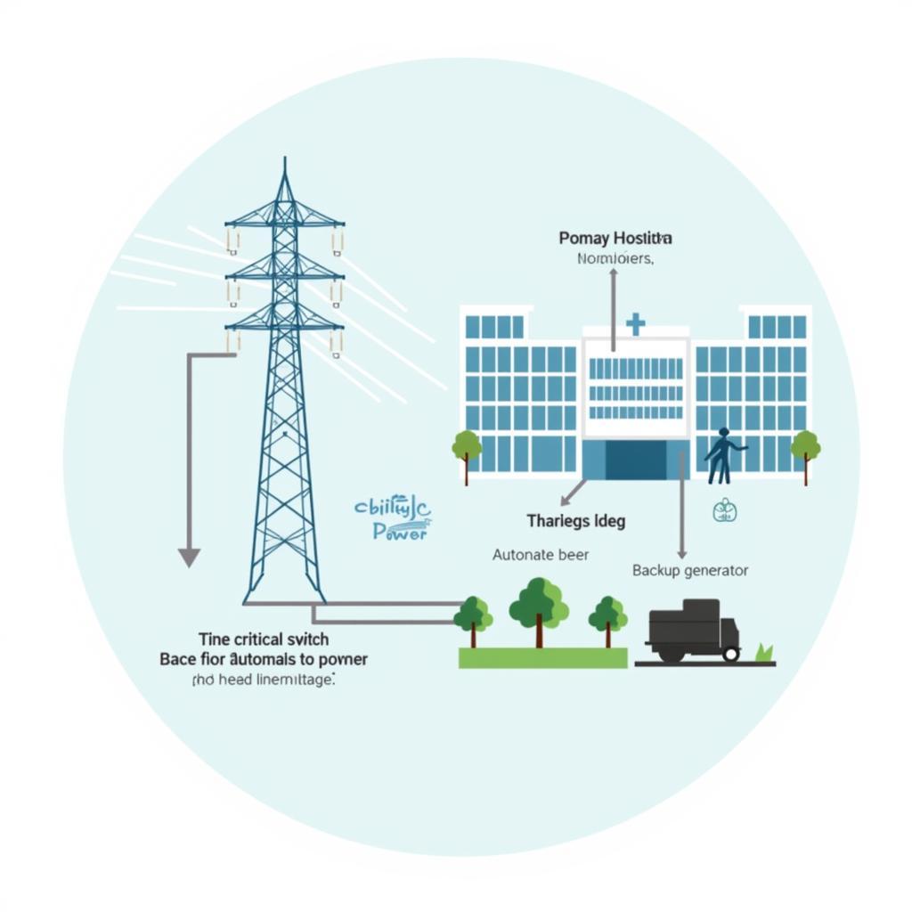 Hospital Power Grid with Backup System