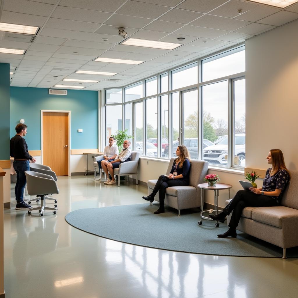 Hospital Queen Elizabeth Waiting Area