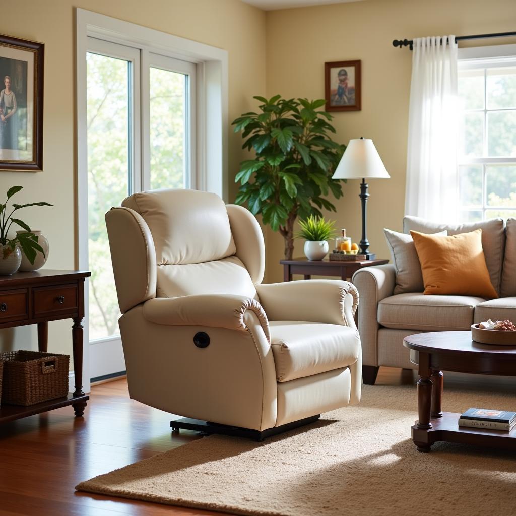 Hospital Recliner in a Home Setting