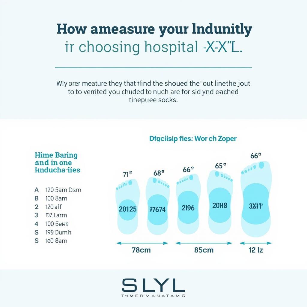 Hospital Socks XXL Sizing Guide