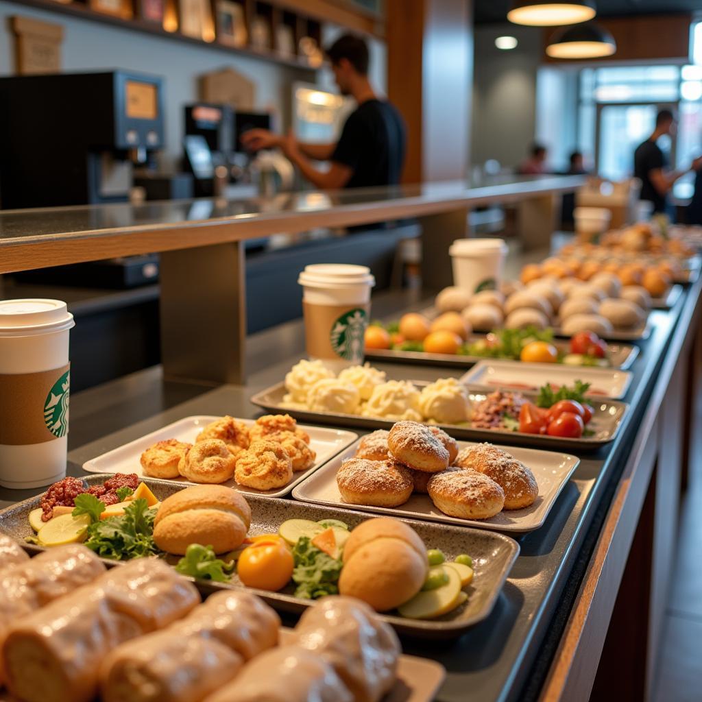 Hospital Starbucks Food and Drink Menu