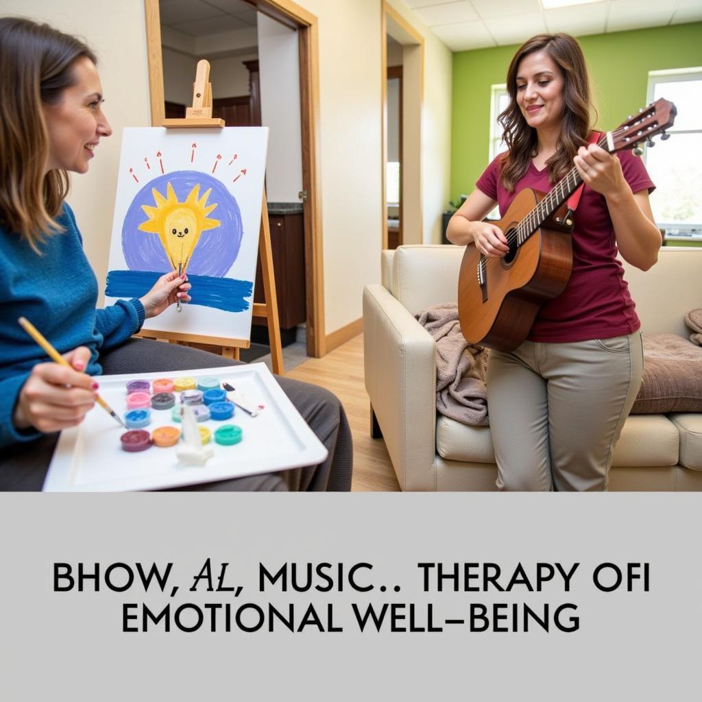 Art and Music Therapy Programs at San Jose Hospital