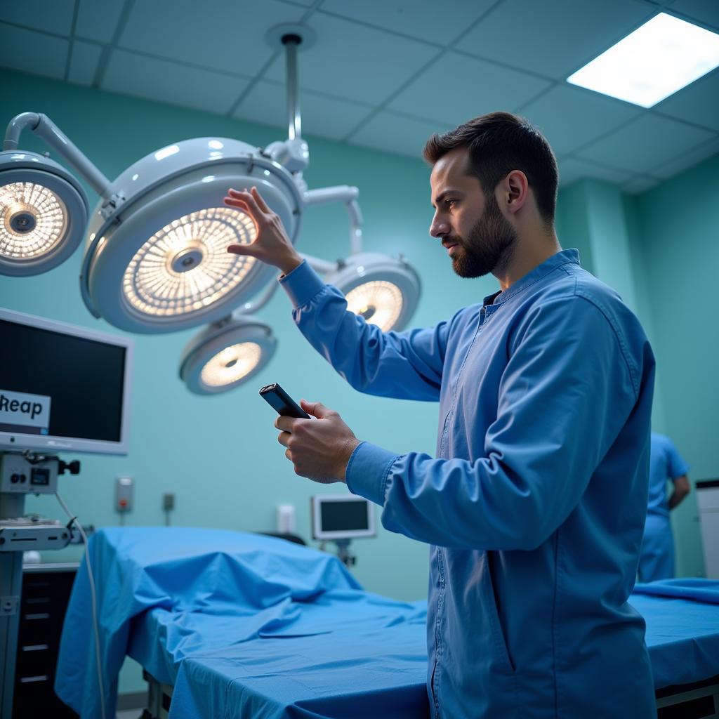 Maintaining Hospital Theatre Lights