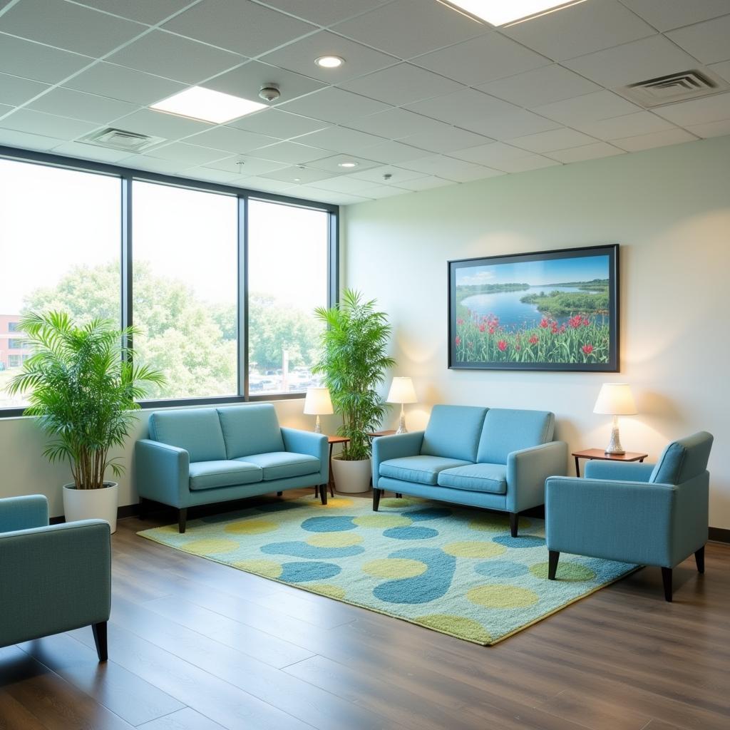 Hospital Waiting Area Color Scheme