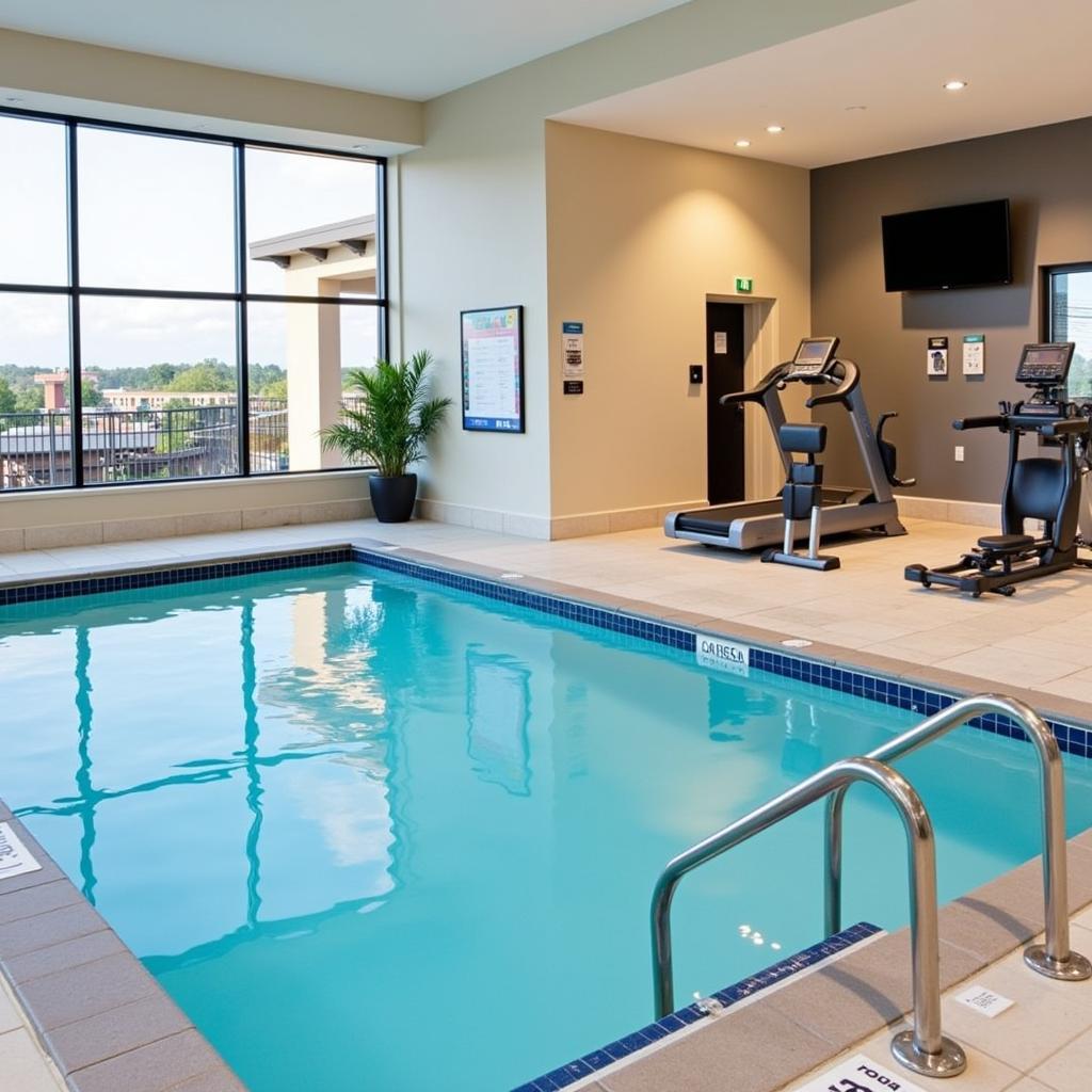 Hotel Amenities near Paoli Hospital: Pool and Fitness Center