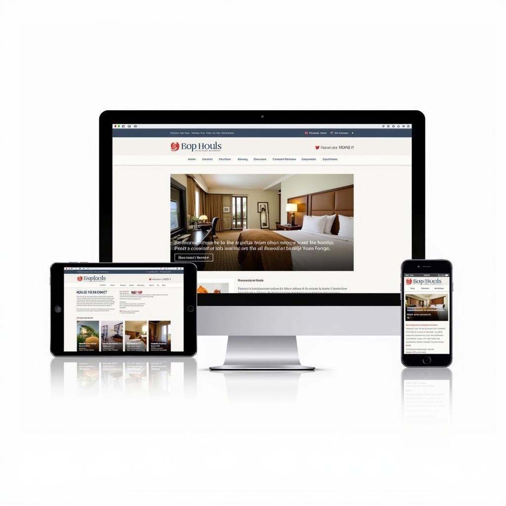 Hotel Website Mobile Responsive Design