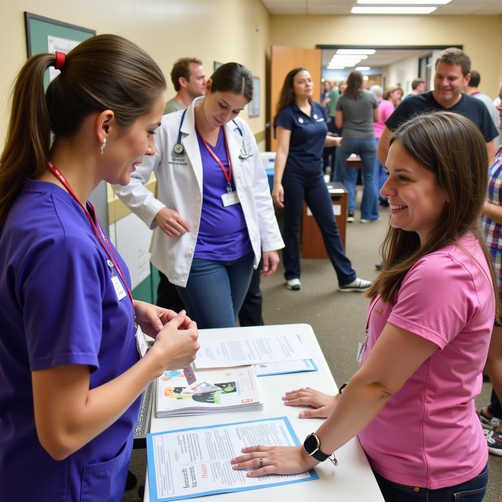 Community Health Fair Hosted by Huntington Specialty Hospital