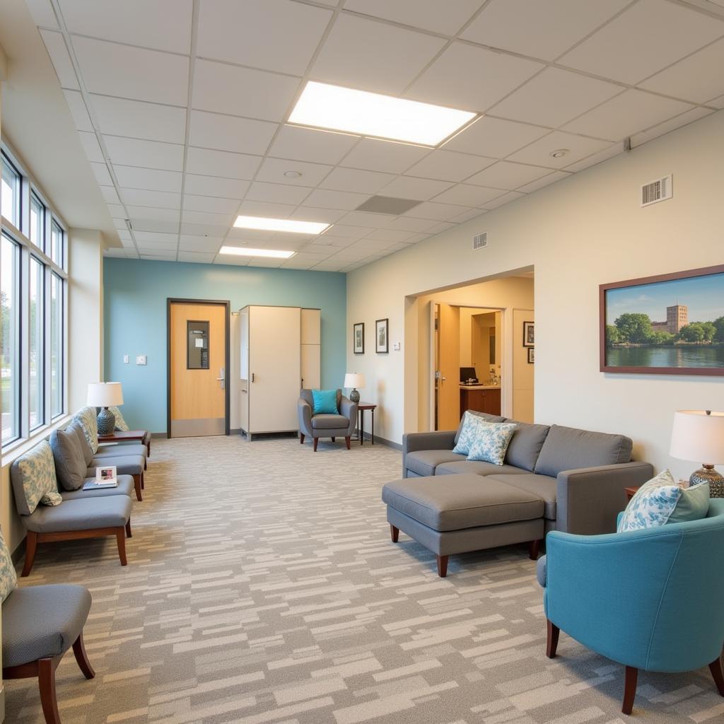 Comfortable Waiting Area at Huntsville Hospital Breast Center