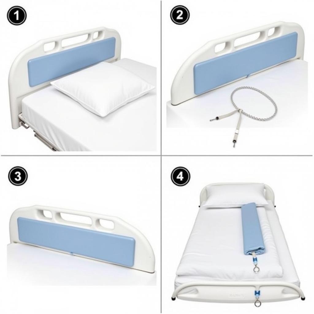 Installing Hospital Bed Rail Padding