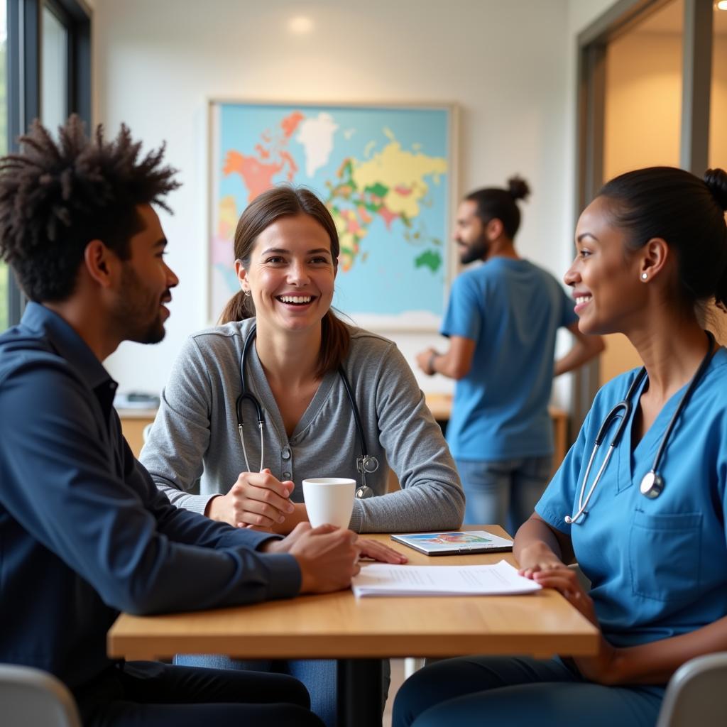 International patients at San Jose Hospital