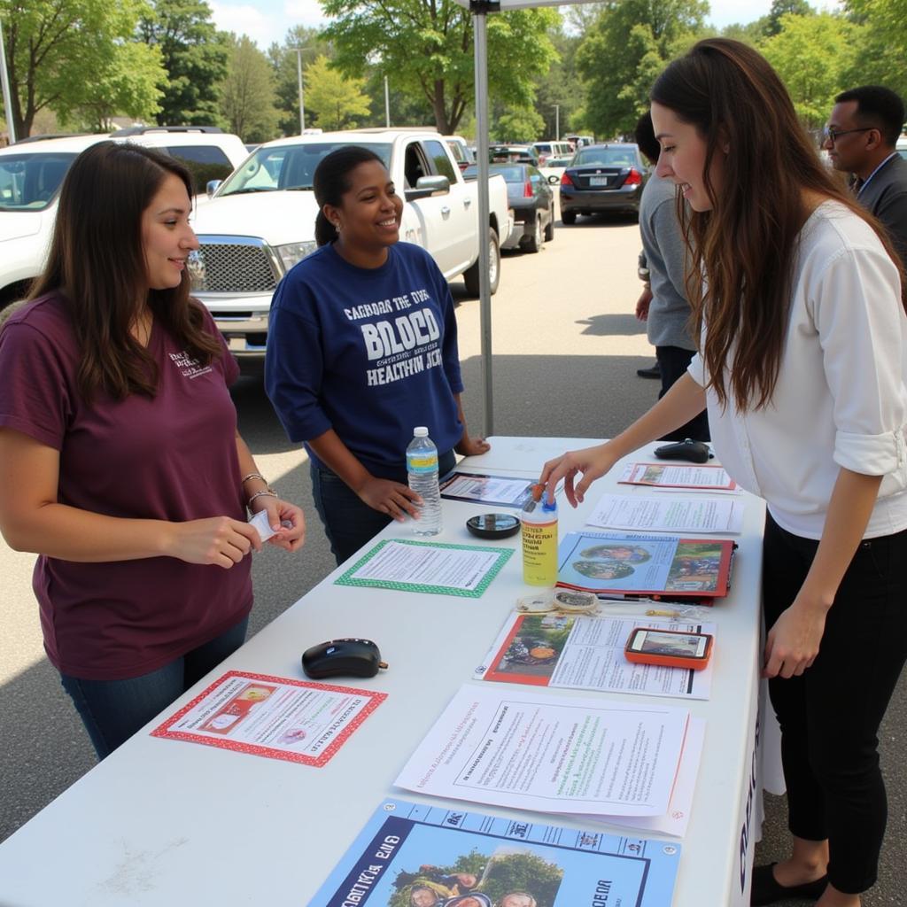 Jackson Park Hospital Family Medicine Residents participating in community outreach programs.