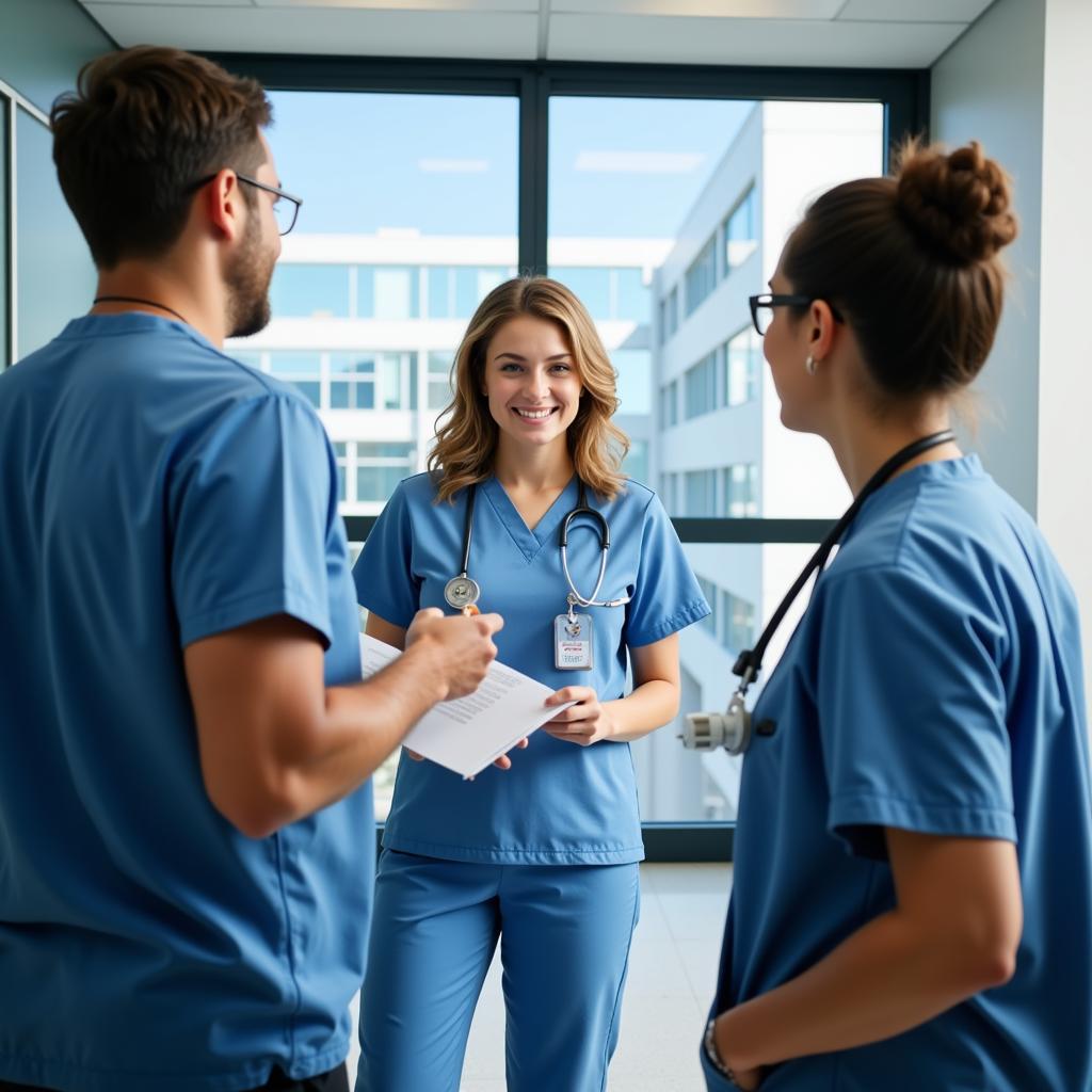 JFK Hospital staff training