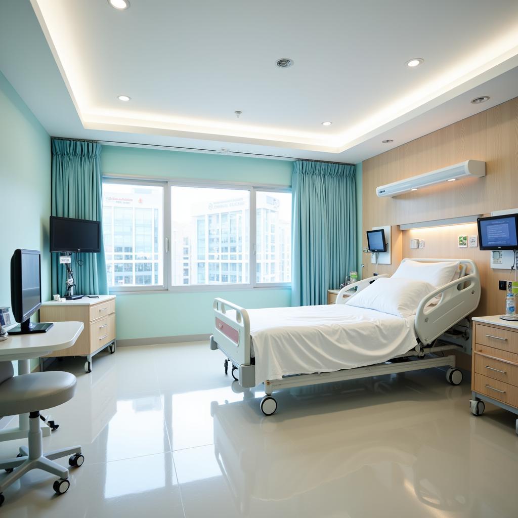 Khalifa Hospital Patient Room