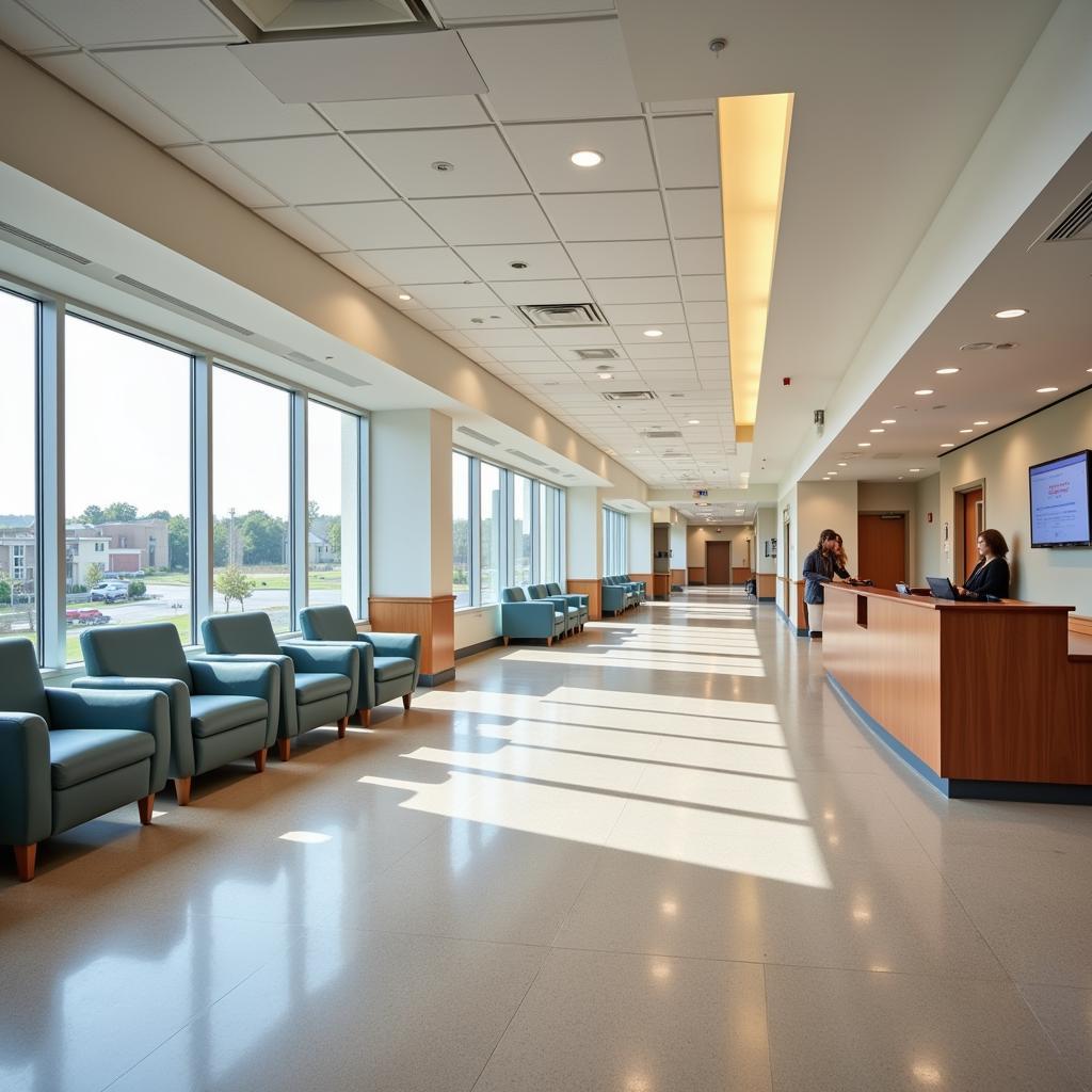 Comfortable Waiting Area at Lawrence General Hospital Radiology