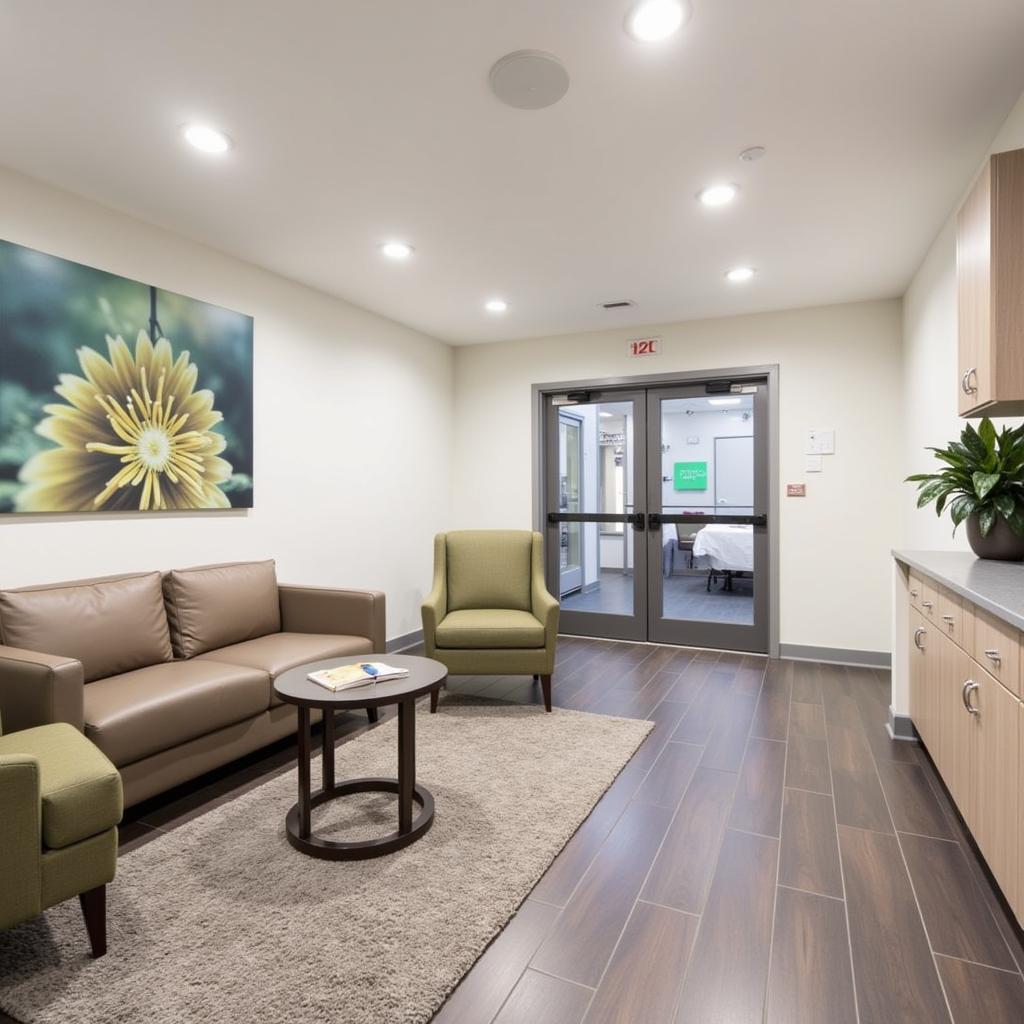 A Comfortable and Welcoming Waiting Area at San Jose Hospital