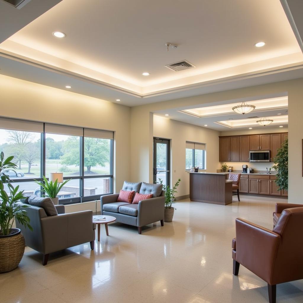 Lifebrite Community Hospital of Early Spacious and Comfortable Waiting Area