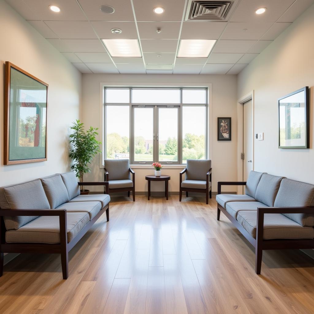 Comfortable and Welcoming Waiting Area at Lindsay Veterinary Hospital