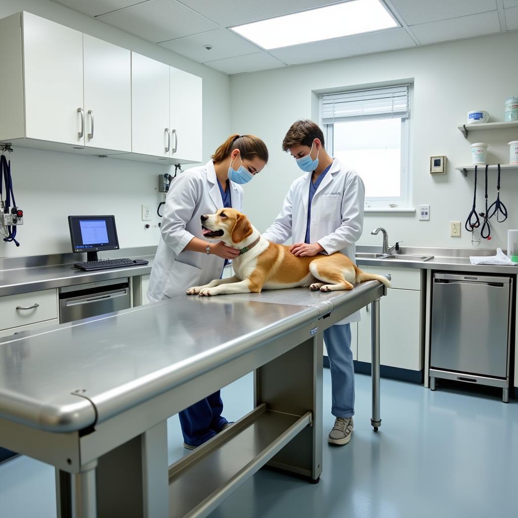 Longwood Animal Hospital Exam Room