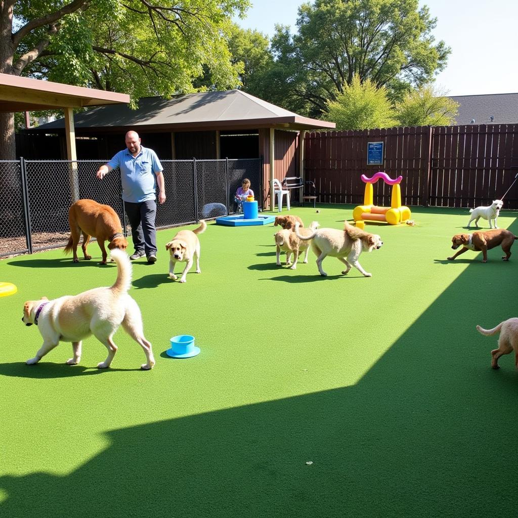 Longwood Pet Resort Play Area