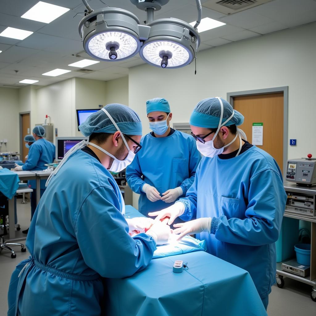 Modern Surgical Suite at Macrae Animal Hospital