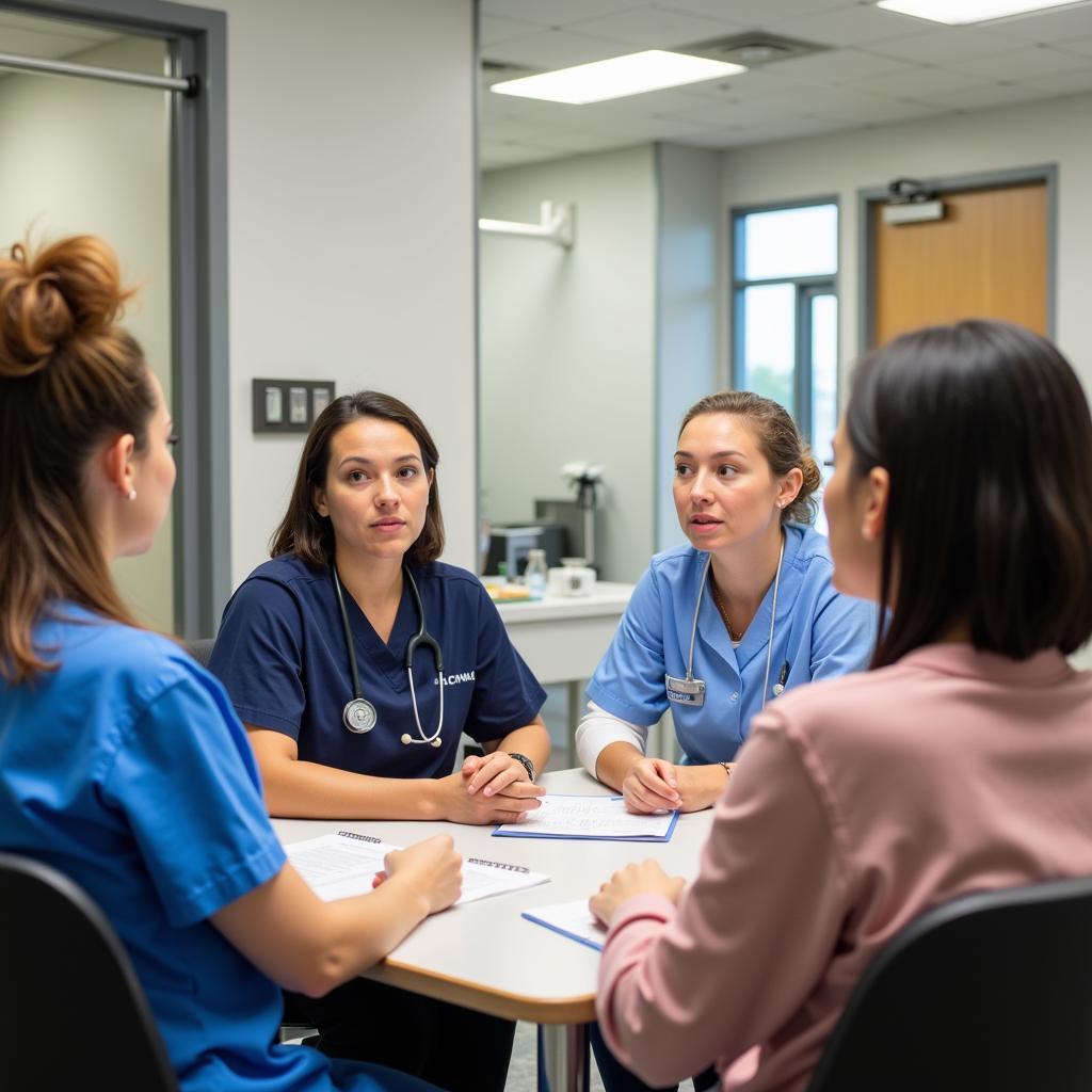 Madonna Rehabilitation Hospital Team Meeting