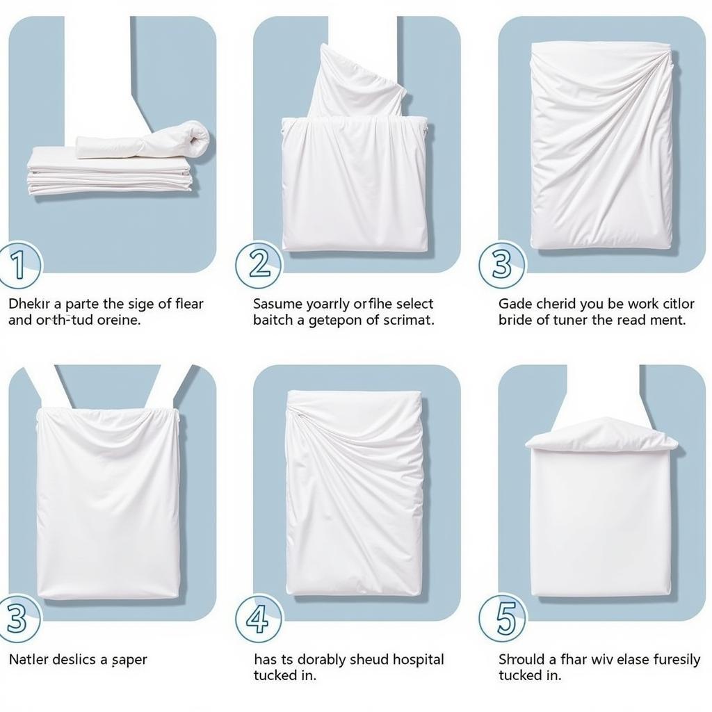 Step-by-step guide on how to make a hospital bed properly