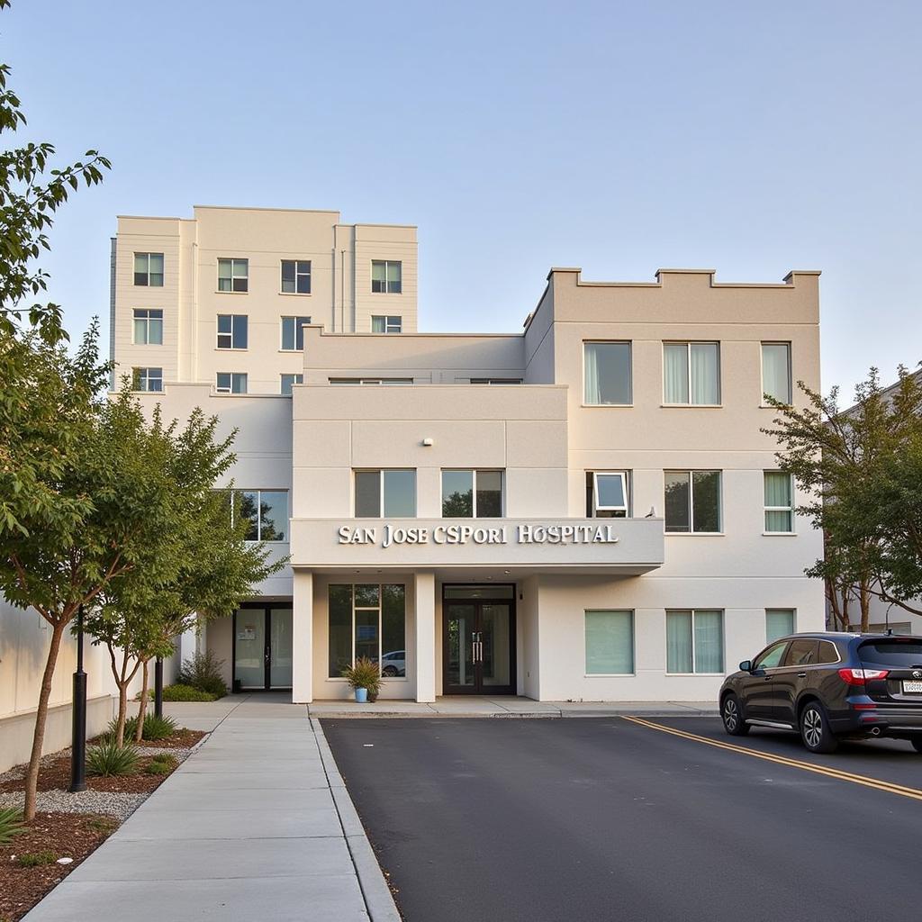 Exterior view of the Martin de Porres House and San Jose Hospital