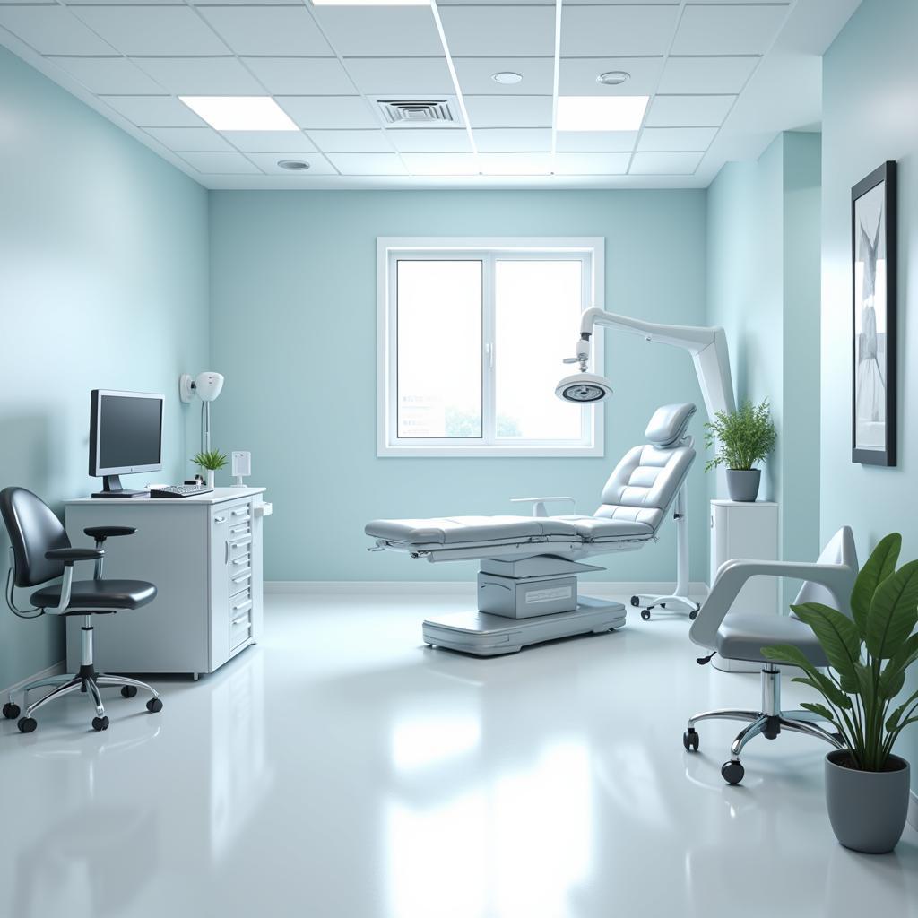 Modern exam room at Medical City Green Oaks Plano Outpatient Clinic