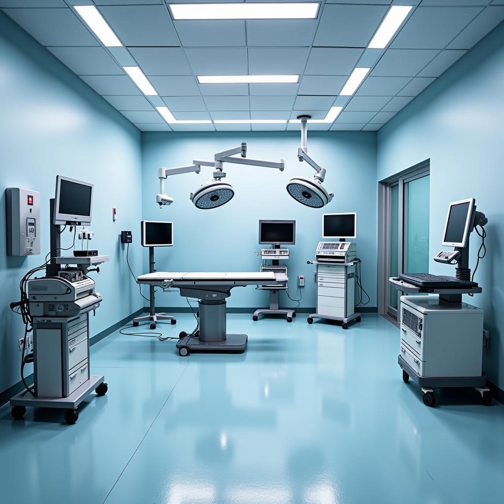 State-of-the-art operating room at Memorial Bahcelievler Hospital