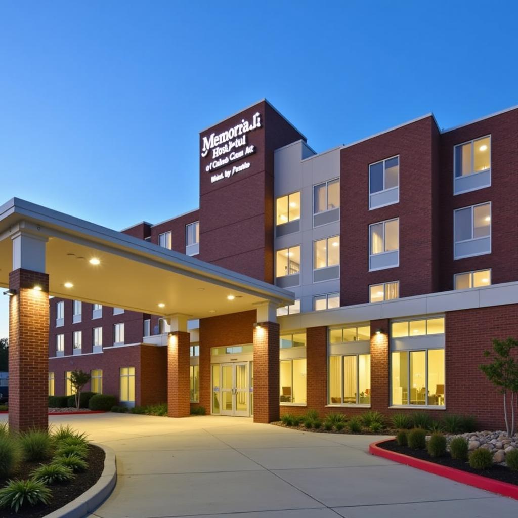 Exterior View of Memorial Hospital Gulfport