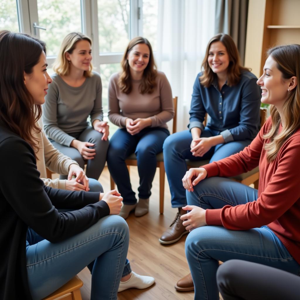 Mental Health Support Group Meeting