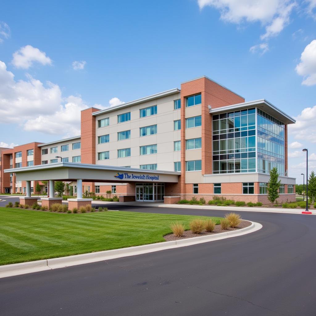 Modern and Accessible Exterior of Mercy Health - The Jewish Hospital