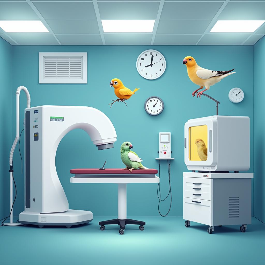 Modern Avian Hospital Equipment