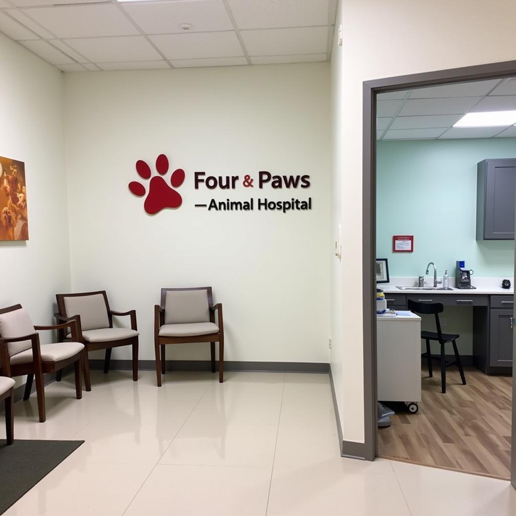 Modern Facility at Four Paws Animal Hospital