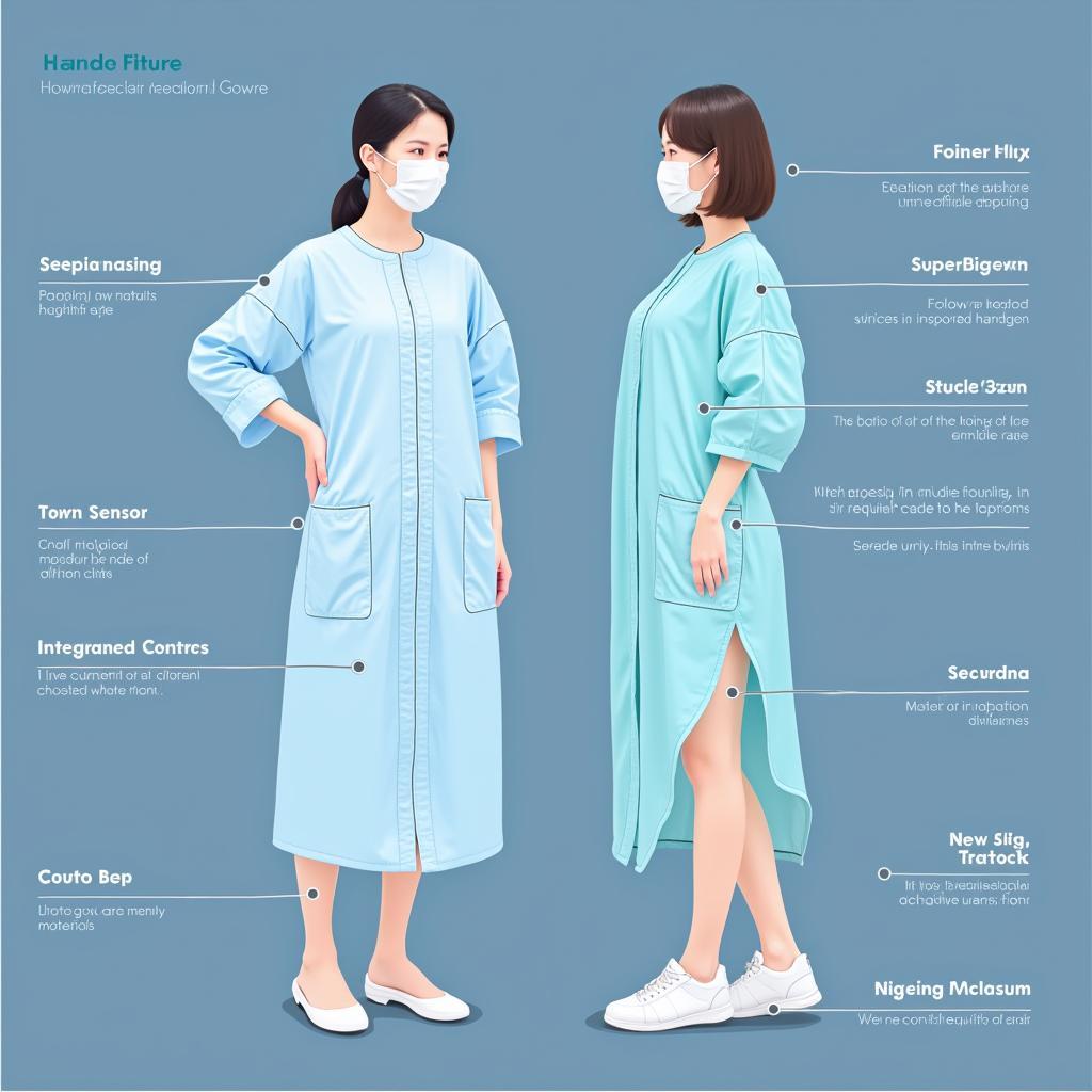 Modern Korean Hospital Gown Innovations