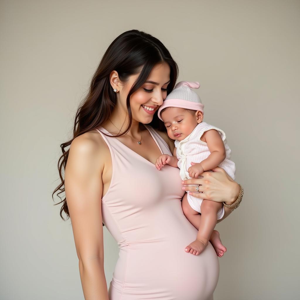 Matching Mom and Baby Outfits for Going Home