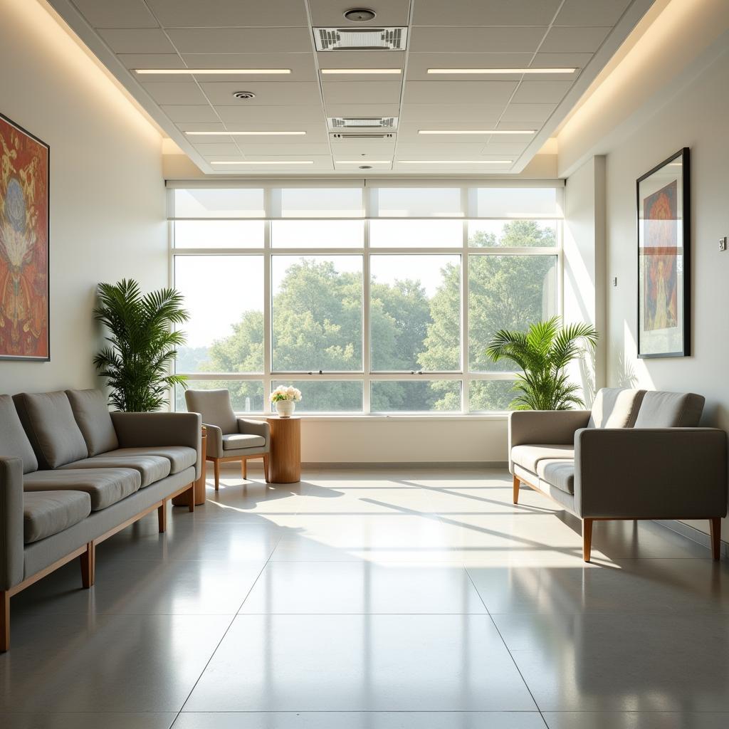 Montefiore Hospital Interior Waiting Area