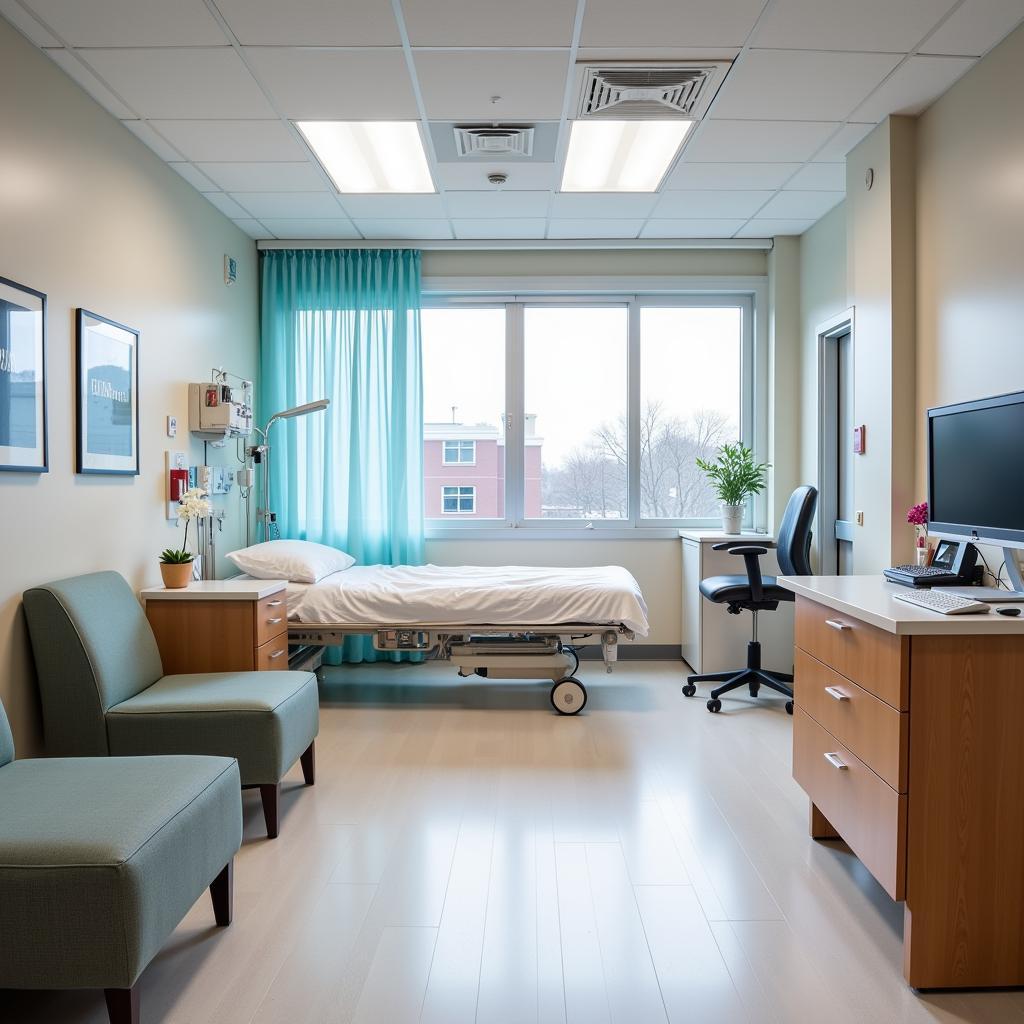 Montefiore Hospital Patient Room